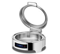 Food Warmers For The Table,food Warmer Buffet Server With Visual Glass,food Warmer With Stainless Steel Handle,chafing Dishes & Food Warmers With Adjustable Temperature For Party,wedding Banquet,Hotel