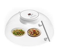 Food Warming Cover Dish Lid, 90W Plate Warmer Electric, with Handle Adjustable Temperature 40~70℃, Keep Warm and Prevent Cold, Fast Thawing, Hook Design, for Dining Table,62cm/24.4in