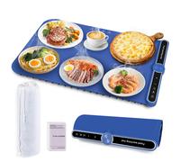 Food Warming Mat 9 Settings & Timers - Blue