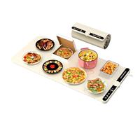 Food Warming Mat Extra Large,80 x 38 cm Electric Warming Tray 9 Temp & 6H Timer Foldable Buffet Warmer Silicone Heating Mat for Keeping Food Warm for Buffets Party Gatherings Kitchen,House Parties