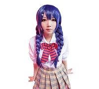 Food Wars Shokugeki No Soma Megumi Tadokoro Cosplay Wig Megumi Tadokoro Blue Role Play Hair Wig