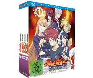 Food Wars! The Third Plate - Gesamtausgabe - Bundle - Vol.1-4 - Ohne Schuber [Blu-ray] [Region B] [2015]