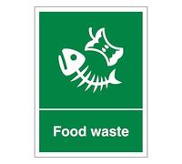 Food Waste 300 x 400 mm - Self Adhesive Vinyl