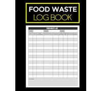 Food Waste Log Book: Track Kitchen Inventory, Reduce Food Waste, and Improve Sustainability | A Food and Drink Wastage Tracker for Restaurants, Hotels, Bars, Caterers & Commercial Kitchens