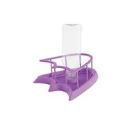 Food Water Bowl For Bearded-Dragons Lizards For Terrarium Tanks -Fountain With Feeding Dish + Fence Bowl