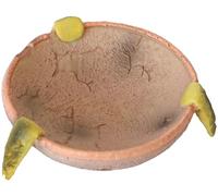 Food/Water Dish for Reptiles, Amphibians and Other Little Critters Water/Food Bowl, Made from Premium Resinl, Reptile Feeding Bowls for Bearded Dragon Lizard,Hermit Crab,Gecko,Tortoise,Frog