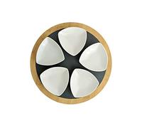 Food & Wine Gifting Co. Bamboo and Slate Serving Set