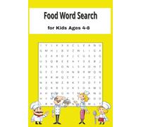 Food Word Search for kids: Word Search for Kids Ages 4-8