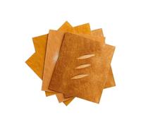 Food Wrapping Parchment Sheets - 6 Pack Oil-Resistant Paper | Non-Stick Sandwich Baking Wraps for French Fries, Toast, Burgers - Kitchen Use, Picnic, Takeout