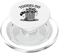 FOODELOO Trash Panda Garbage Bin Humorous Raccoon PopSockets PopGrip for MagSafe
