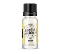Foodie Flavours Butter Natural Flavouring, High Strength - 15ml