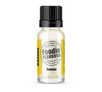 Foodie Flavours Natural Banana Flavouring, High Strength - 15ml