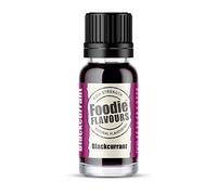 Foodie Flavours Natural Blackcurrant Flavouring, High Strength - 15ml