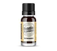 Foodie Flavours Natural Butterscotch Flavouring, High Strength - 15ml