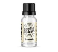 Foodie Flavours Natural Cream Soda Flavouring, High Strength - 15ml