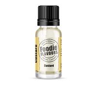 Foodie Flavours Natural Custard Flavouring, High Strength - 15ml