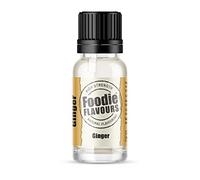 Foodie Flavours Natural Ginger Flavouring, High Strength - 15ml