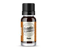 Foodie Flavours Natural Maple Flavouring, High Strength - 15ml