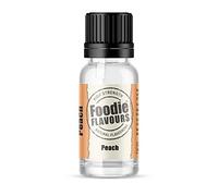 Foodie Flavours Natural Peach Flavouring, High Strength - 15ml