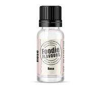 Foodie Flavours Natural Rose Flavouring, High Strength - 15ml