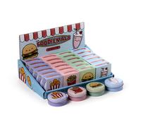 Puckator Foodiemals Lip Balm in a Tin - Lip Care Stick Balms Chapstick Holiday Essentials For Women Family - Lipbalm Moisturiser Exfoliator Cream - Pretty Cute Lip Blam Bam