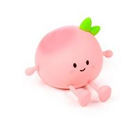 FOODIMALS SOFT TOUCH PEACH FRUIT LED NIGHT LIGHT MOOD LAMP & PHONE STAND PUK