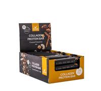Foodin Caramel Cinnamon Collagen Protein Bar 50 g x 12 - High-Protein, No Added Sugar, Gluten-Free, Paleo & Fitness-Friendly Snack