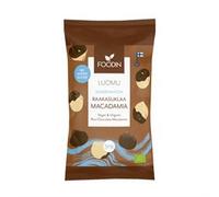 Foodin FI Organic Raw Chocolate No Added Sugar Macadamia 50g