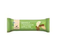 Foodin Organic Granola Bar Cinnamon Apple Pie Flavor - 40g, Vegan & Gluten-Free Snack,Pack of 12 (12 x 40 mg)