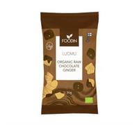 Foodin Organic Raw Chocolate Coated Ginger 70g