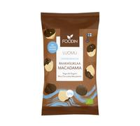 Foodin Organic Raw Chocolate No Added Sugar Macadamia 50g