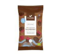 Foodin Organic Raw Chocolate No Added Sugar Raspberry 50g