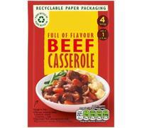 FOODMANN Beef Casserole Recipe Mix, 38g, No Artificial Colours, Slow Cooker Compatible, Vegan Suitable, 4 Servings,Pack Of 3