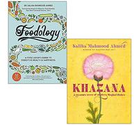 Foodology & Khazana Cookbook 2 Books Collection Set By Saliha Mahmood Ahmed