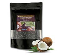FoodPURA 100% Natural 365 High Strength Coconut Activated Charcoal Capsules not Tablets 1500mg Digestive Support Reduces Bloating & Flatulence After Eating Vegan(365)
