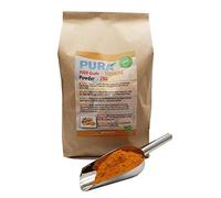 FoodPURA 2kg Turmeric Powder 100% Natural Feed Supplement Horse, Pony, Equine Support for Joints, Skin & Digestion - Fresh Human Food Grade Indian Turmeric (2kg)