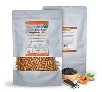 FoodPURA 365 X Turmeric with Black Pepper Capsules - 600mg - HACCP Certified, Manufactured in The UK by FoodPURA 1 Pack of 365 Capsules