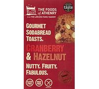 Foods Of Athenry Hazel Cranberry Gourmet Soda Bread Toast 110g (Pack of 12)