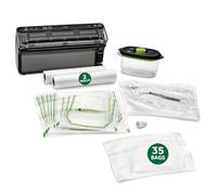 FoodSaver Elite All-in-One Liquid+™ Vacuum Sealer with Bags, Rolls, and Accessories, Dark Stainless Steel