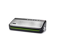 Foodsaver Food Vacuum Sealer Machine with Integrated Roll Storage | Bag Cutter and Delicate Food Mode | Includes Assorted Vacuum Sealer Bags | FFS005, Black