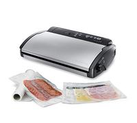 FoodSaver Food Vacuum Sealer Machine with Integrated Roll Storage, Bag Cutter and Moist/Dry & Marinate Food Mode | Includes Assorted Vacuum Sealer Bags [V2860I]