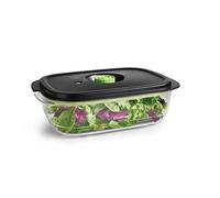 FoodSaver Preserve & Marinate Vacuum Containers, 10 Cup, BPA-Free, Dishwasher Safe, Clear
