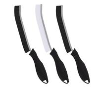 FOOGWEE Hard Bristle Crevice Cleaning Brush UK - Long Handle Crevice Brushes - Bathroom Tile Groove Gap Cleaning Brush for Cleaning Home Kitchen Toilet Window Vehicle Faucets Grout Home (3)