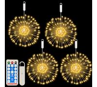FOOING 4 Pack Firework Lights for Party Decoration