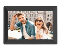 FOOJOE - 10.1 inch WiFi digital photo frame, 1280x800 HD resolution, 16GB, 16GB storage, automatic rotation, use digital frame, mobile phone, picture sharing,