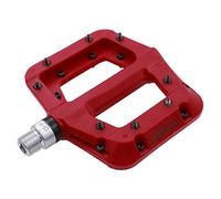 FOOKER MTB Pedals Mountain Bike Pedals 3 Bearing Non-Slip Lightweight Nylon Fiber Bicycle Platform Pedals for BMX MTB 9/16"