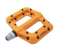 FOOKER MTB Pedals Mountain Bike Pedals 3 Bearing Non-Slip Lightweight Nylon Fiber Bicycle Platform Pedals for BMX MTB 9/16"