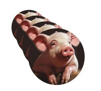 Foolish Cute Animal Car Air Fresheners Cards Set of 4 Pieces Personalized Car Fresheners Gifts for Men Women Auto Aromatherapy Tablets Hanging Scented Cards for Wardrobe Bathroom