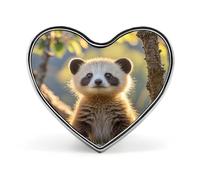 Foolish Cute Animal Lapel Pin Exquisite Fashion Brooches Personalized Buttons Badge Novelty Unique Button Pins Cute Heart Shaped Pins Metal Buttons for Backpack Hat Bag Jacket