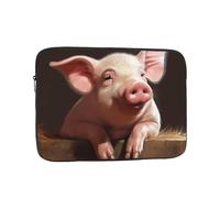 Foolish Cute Animal Laptop Bag 10 inch Business Briefcase Gifts for Men Women Water Resistant Laptop Sleeve Carry On Laptop Case Shockproof Protective Computer Bag Notebook Case